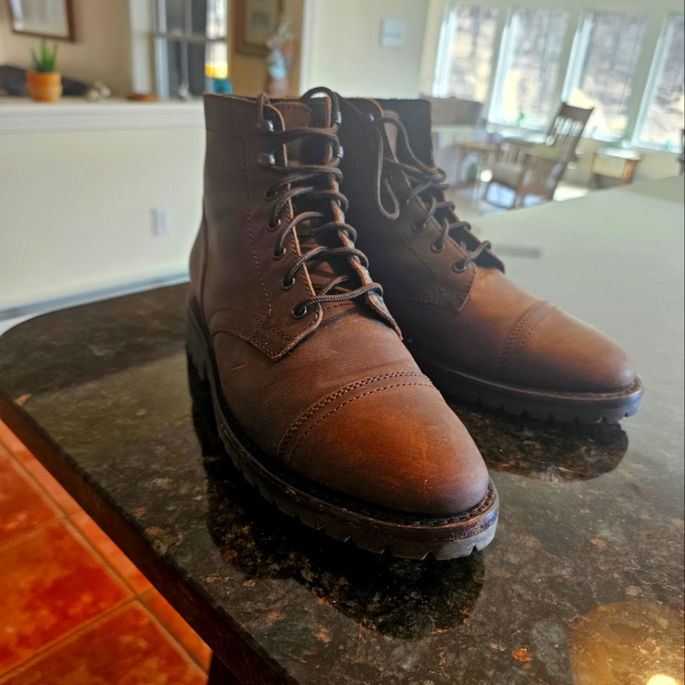 Men's Brown Leather Boots
